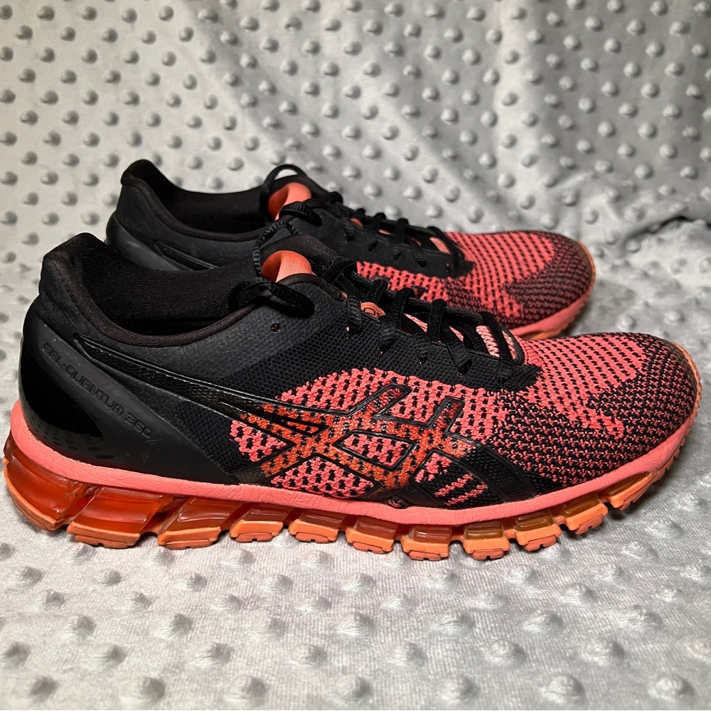 Asics GEL Quantum 360 Knit Size 10 (fits like 9.5) Running Shoes Coral Pink